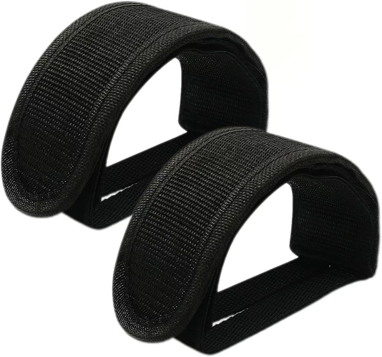 Lot De 2 Sangles De Pédales Antidérapantes – Fixation Velcro Double Adhésif, Universelles, Sans Boucle, Pour VTT Et Vélo D'appartement