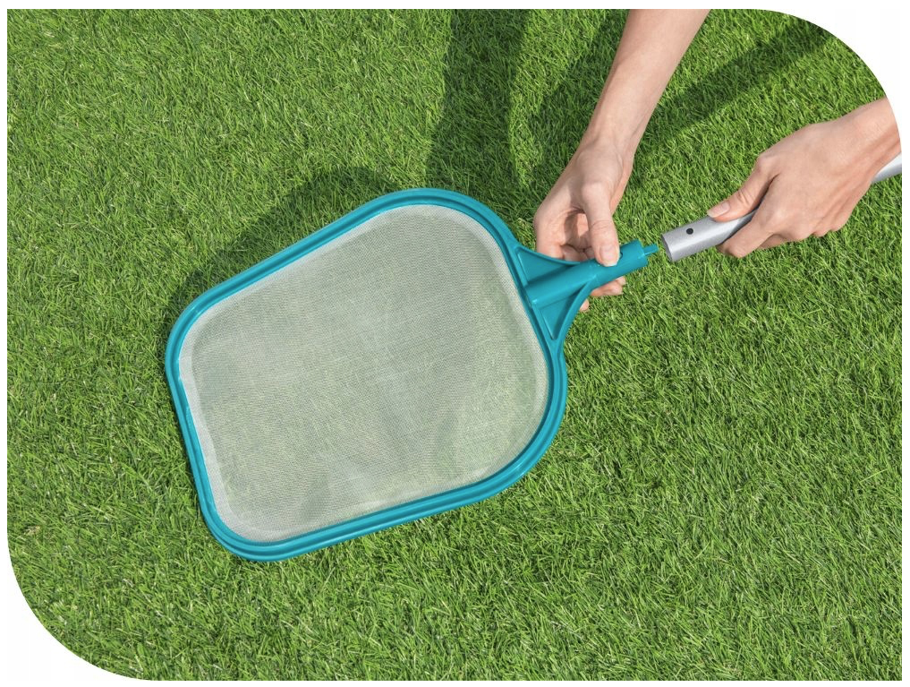 Bestway Kit d'entretien piscine avec aspirateur et épuisette AquaClear - 7
