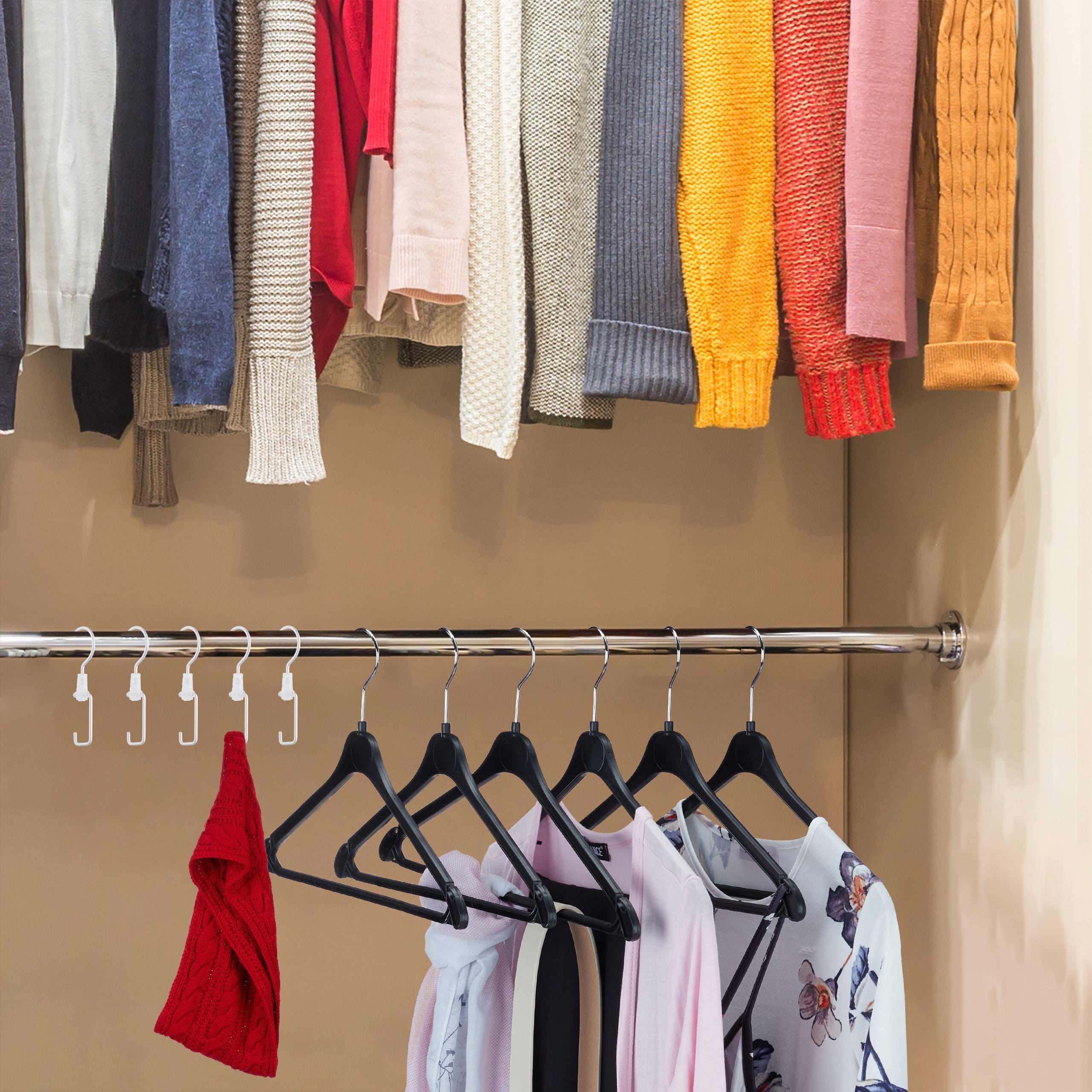 Garment Rack Perchero Extensible Armario Perchero Doble Perchero