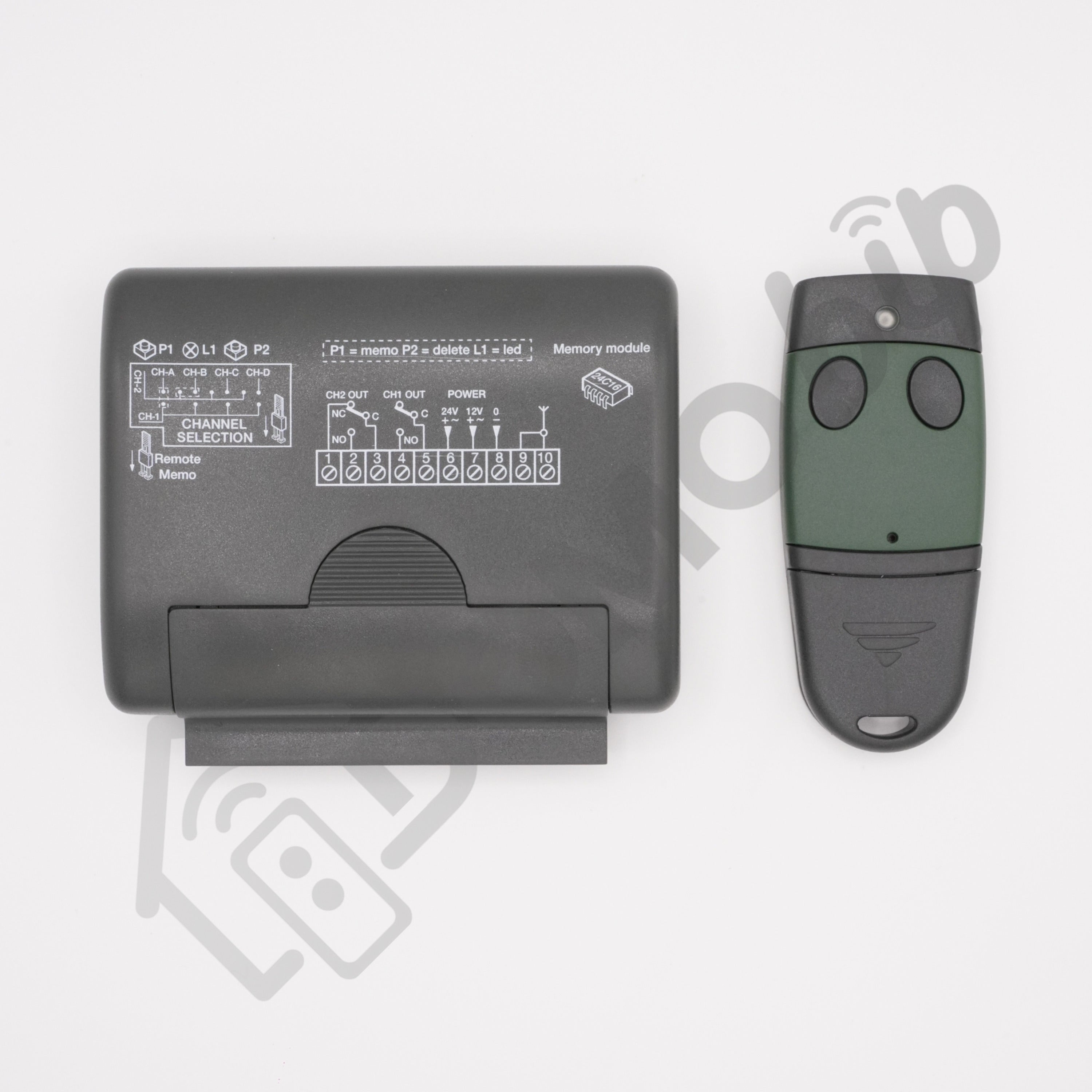 Kit récepteur radio Cardin S449 433,92 MHz 2 canaux Rolling Code — free download