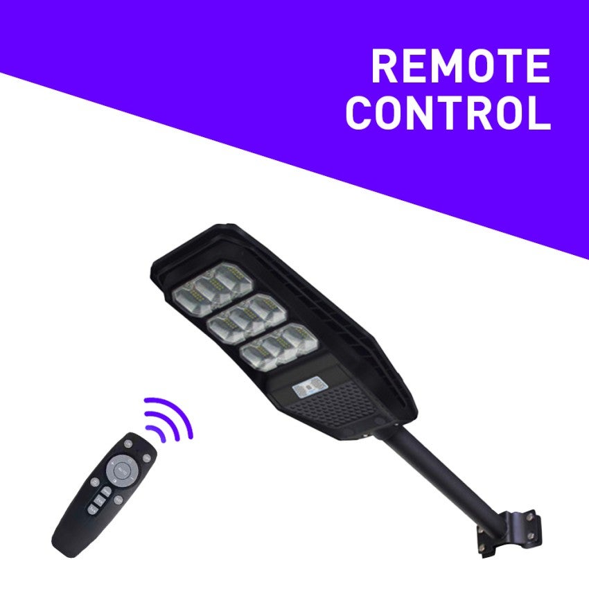 Lampione stradale solare LED 100W con sensore di movimento Solis M - 3