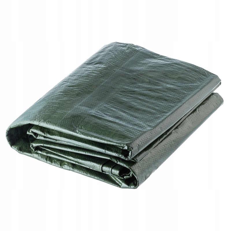 PLANDEKA GRUBA PŁACHTA MROZOODPORNA WODOODPORNA WZMACNIANA 8x6m 90g MOCNA