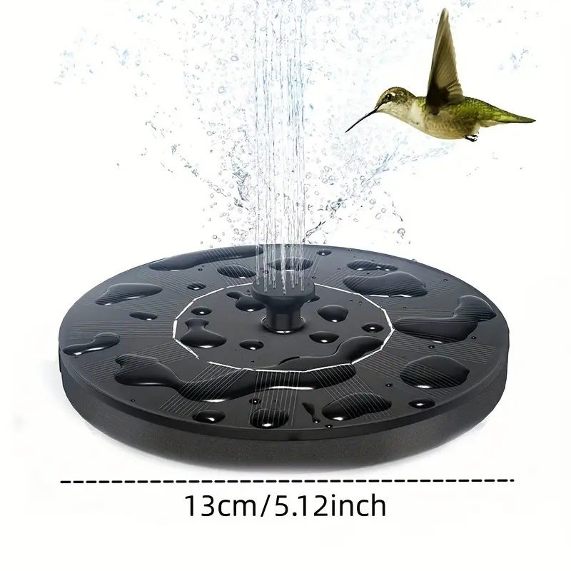 Fontaine Solaire Flottante Pompe Jardin Piscine Bassin Oiseaux - Énergie Solaire 150L/h
