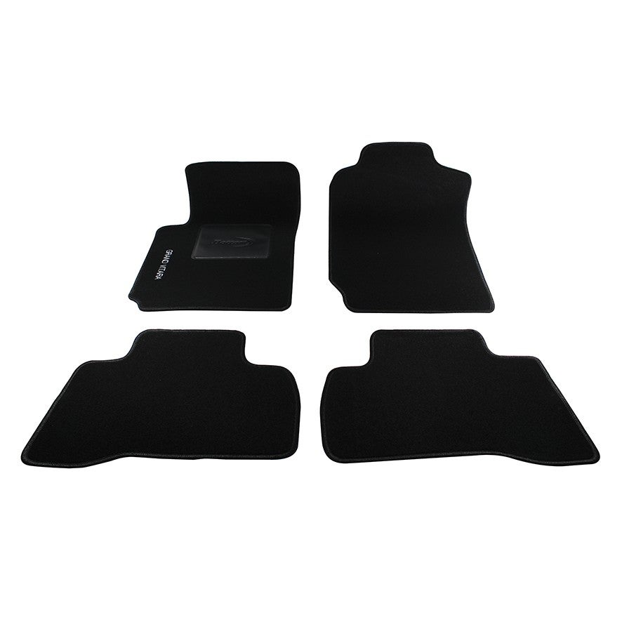 Cora Set Tappeti Auto Moquette 4 Pezzi Per Renault Talisman - Colore Nero