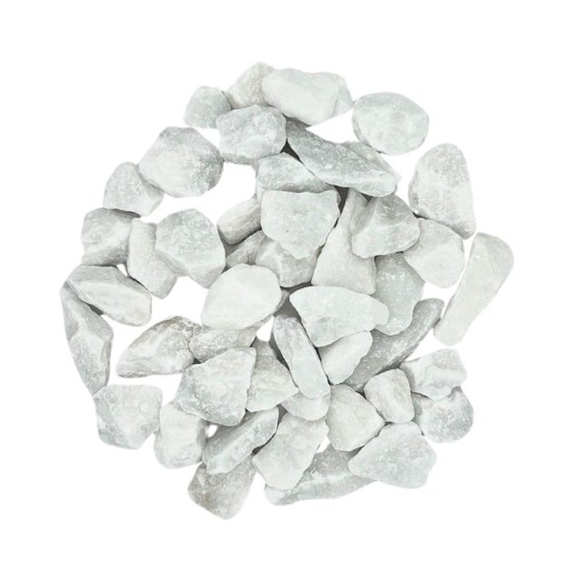 BIG BAG de 1m³ (+/- 1,5T) Gravier de Marbre Blanc de Carrare Ø 12/16 mm - Livraison PREMIUM