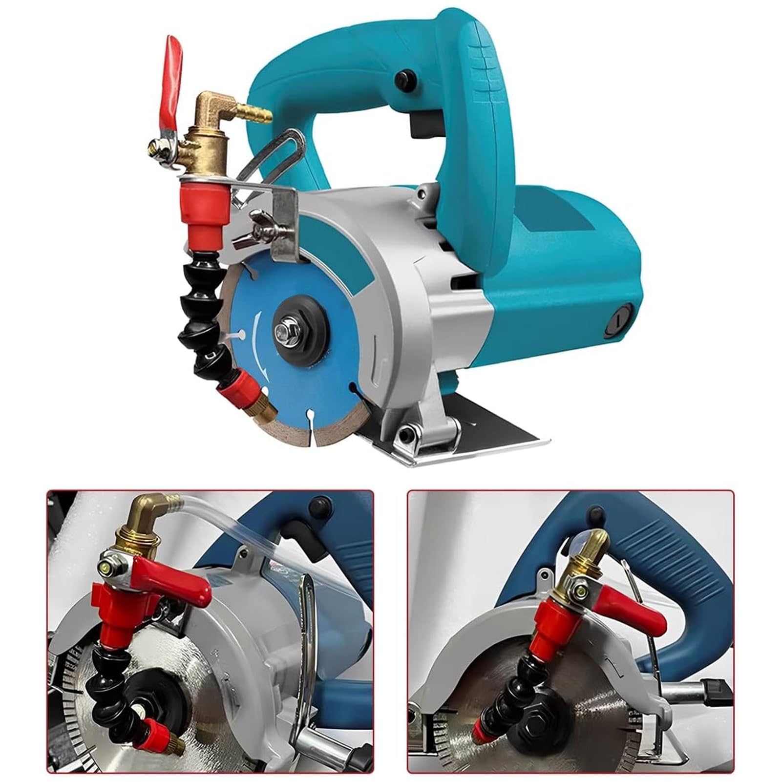 Spruzzatore D'Acqua Per Rimozione Polvere Per Macchina Da Taglio, Sistema Nebulizzazione Con Tubo 5/10m, Ugello Universale, Raffreddamento - 4