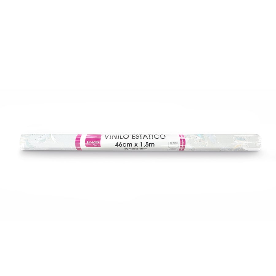Película estática para vidros GLC-1041. Privacidade e decoração. 99% de proteção UV. Sem adesivo. Fácil de aplicar com água. Reposicionável. 46x150cm - 8