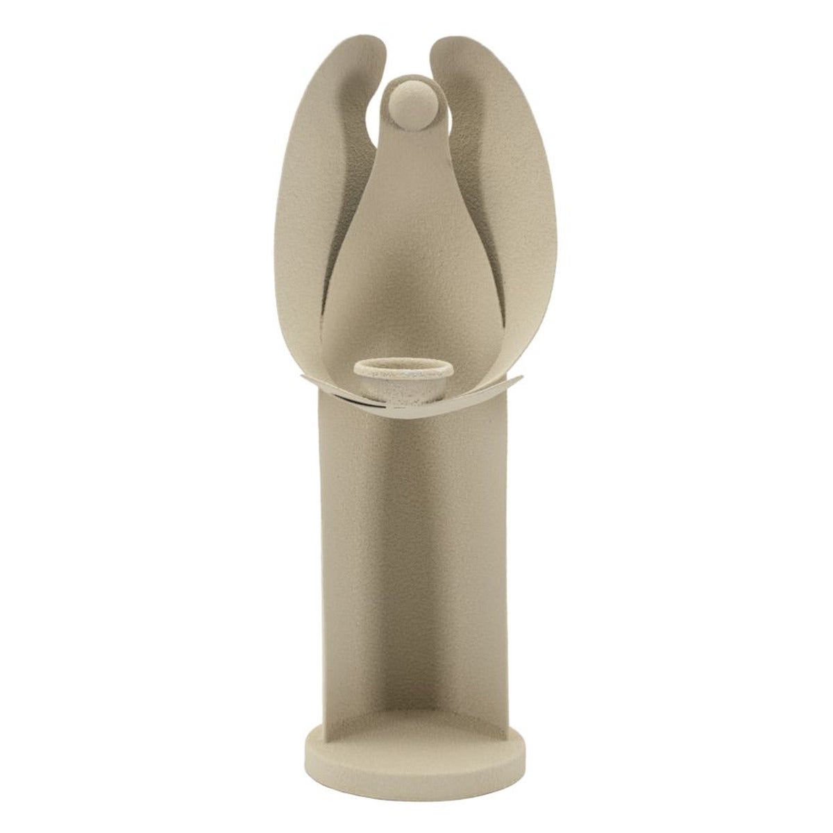 Świecznik Harlan, Metal, Beżowy, Seven Design