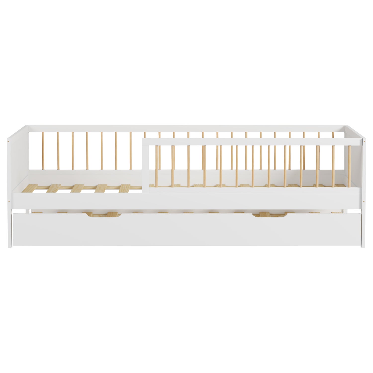 Cama nido infantil 190x90cm blanco ADAM - 3
