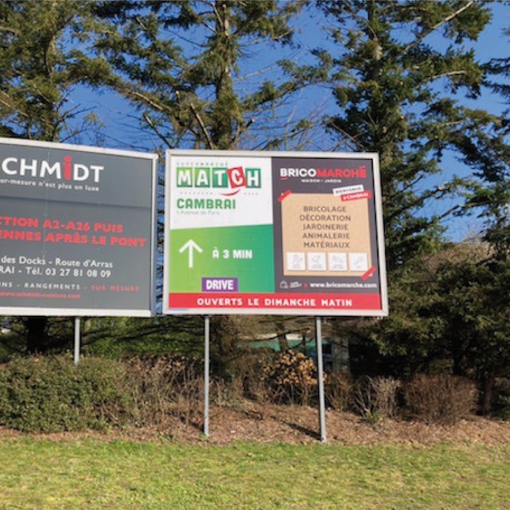 Poteau carré acier galvanisé anti-corrosion H.2 m, 80 x 80 mm (8 x 8 cm) - 2