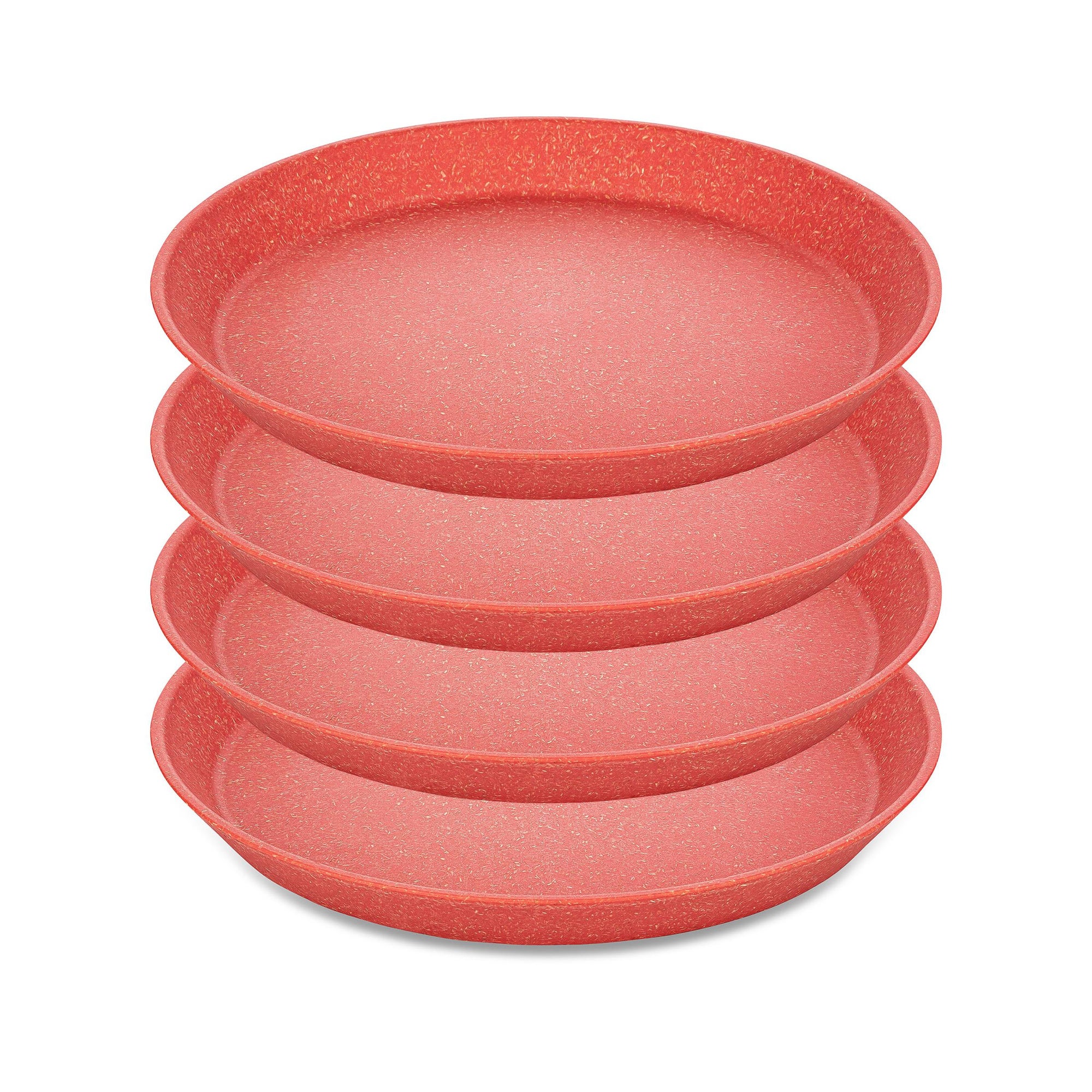 Lot de 4 assiettes à petit-déjeuner CONNECT en plastique, Ø 20,5 cm ...