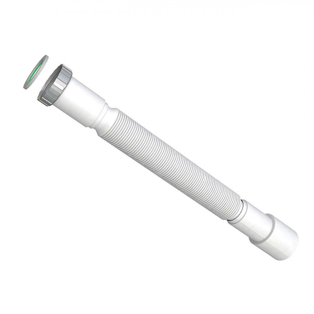 TUBO DI SCARICO Lavandino Permanente Raccordo Tubo Lavandino Cucina Flessibile EUR 16,03 - 2