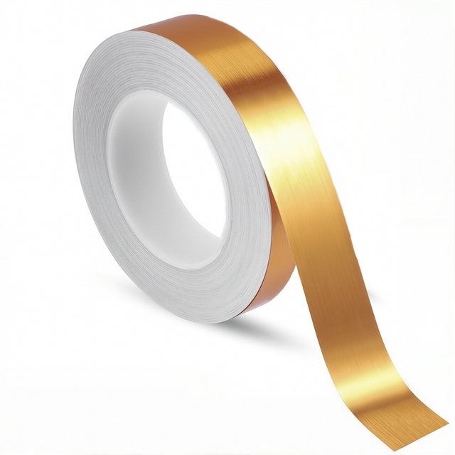 Złote listwy ścienne, samoprzylepna naklejka dekoracyjna, DIY, odpowiednia do dekoracji ściennych, grafik, garderoby i dekoracji płytek (50 m * 1 cm)