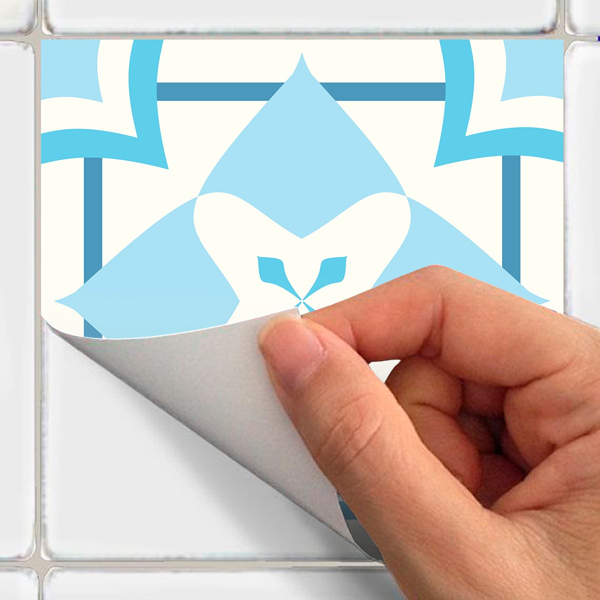 9 adesivi piastrelle azulejos grazilda - Sticker adesivo - adesivi murali - 9stickers15x15cm - 4