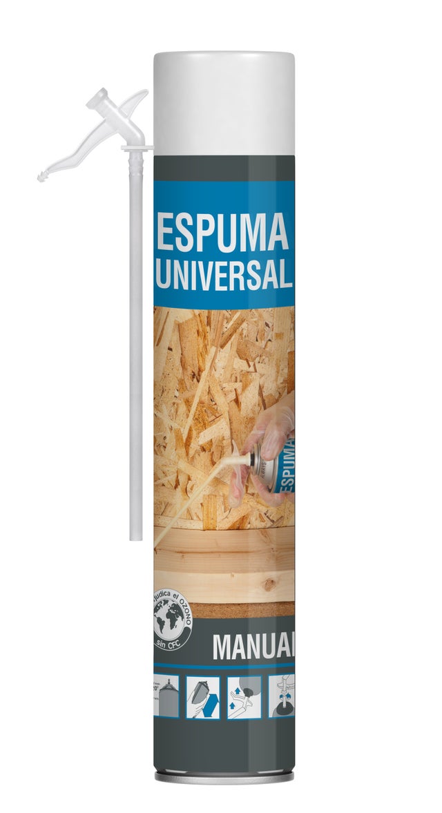 Espuma Poliuretano Universal OLIVÉ Cánula 700/750 ml