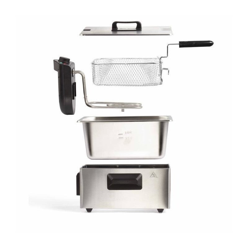 Livoo Friggitrice 3 L 2000 W Grigia - 5