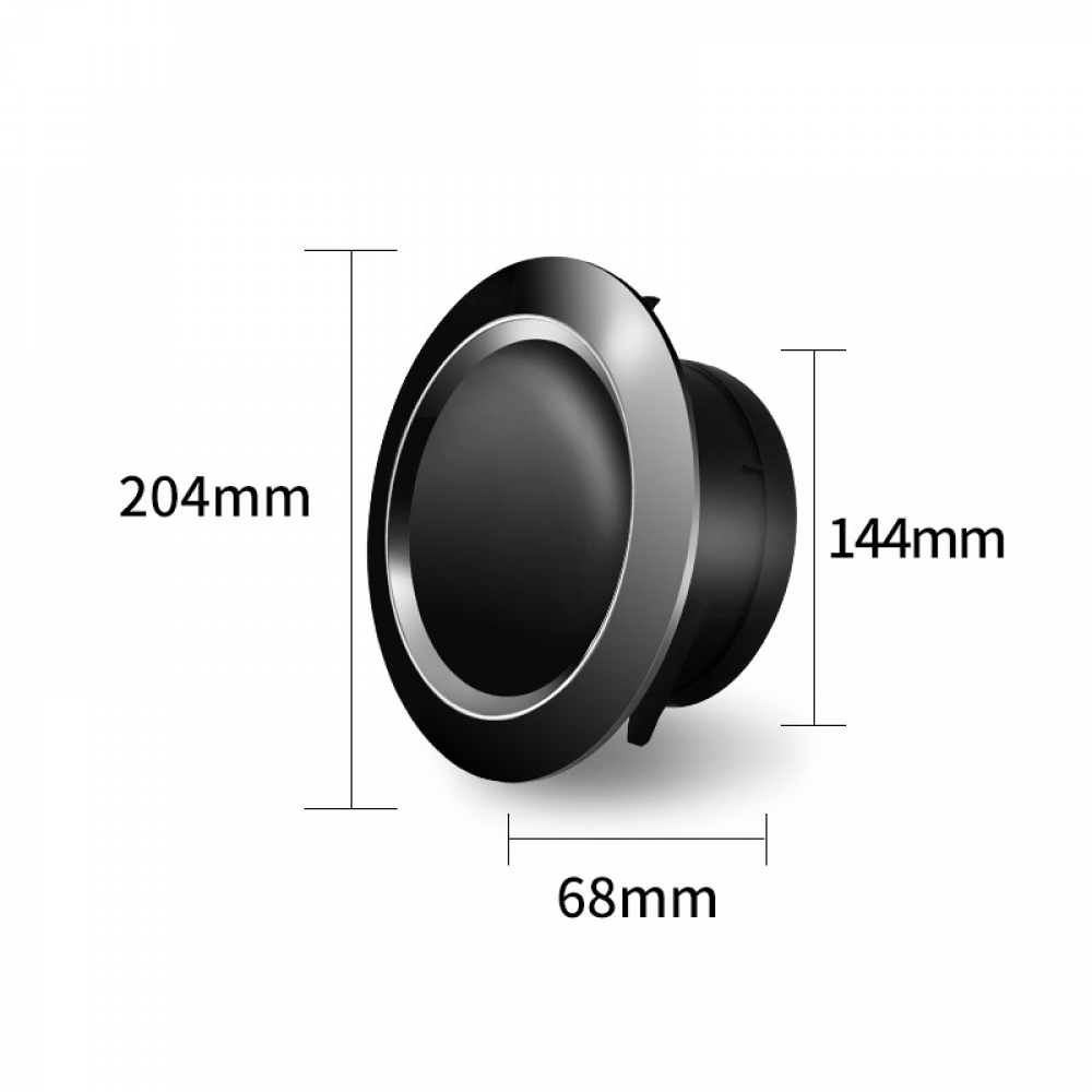 Bocchetta Ventilazione ABS Regolabile 150 Mm - Per Bagno, Cucina, Soffitto, Parete
