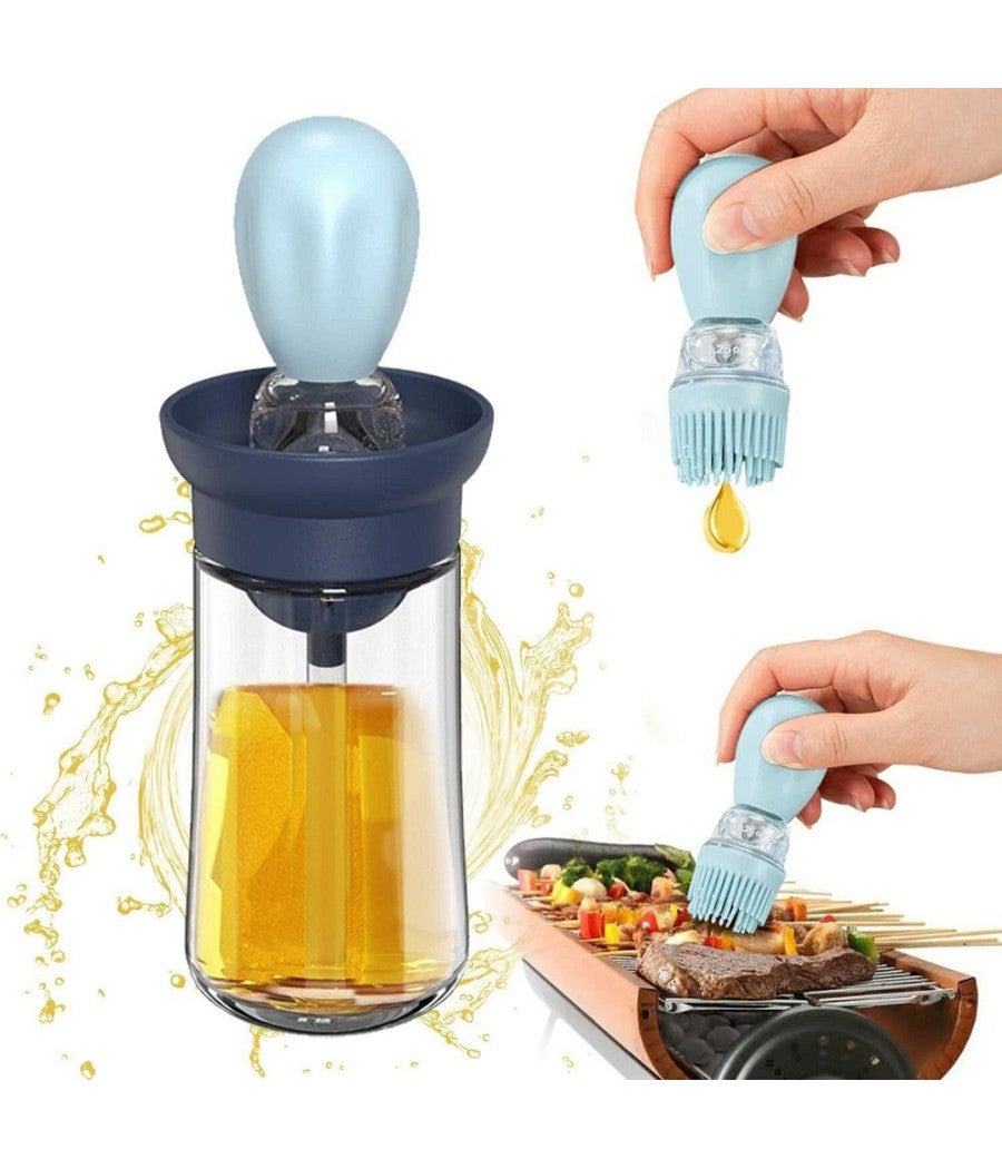 Operitacx Coppa Lavapenne Acciaio Inox - Contenitore Per Olio E Pulizia Pennelli Pittura