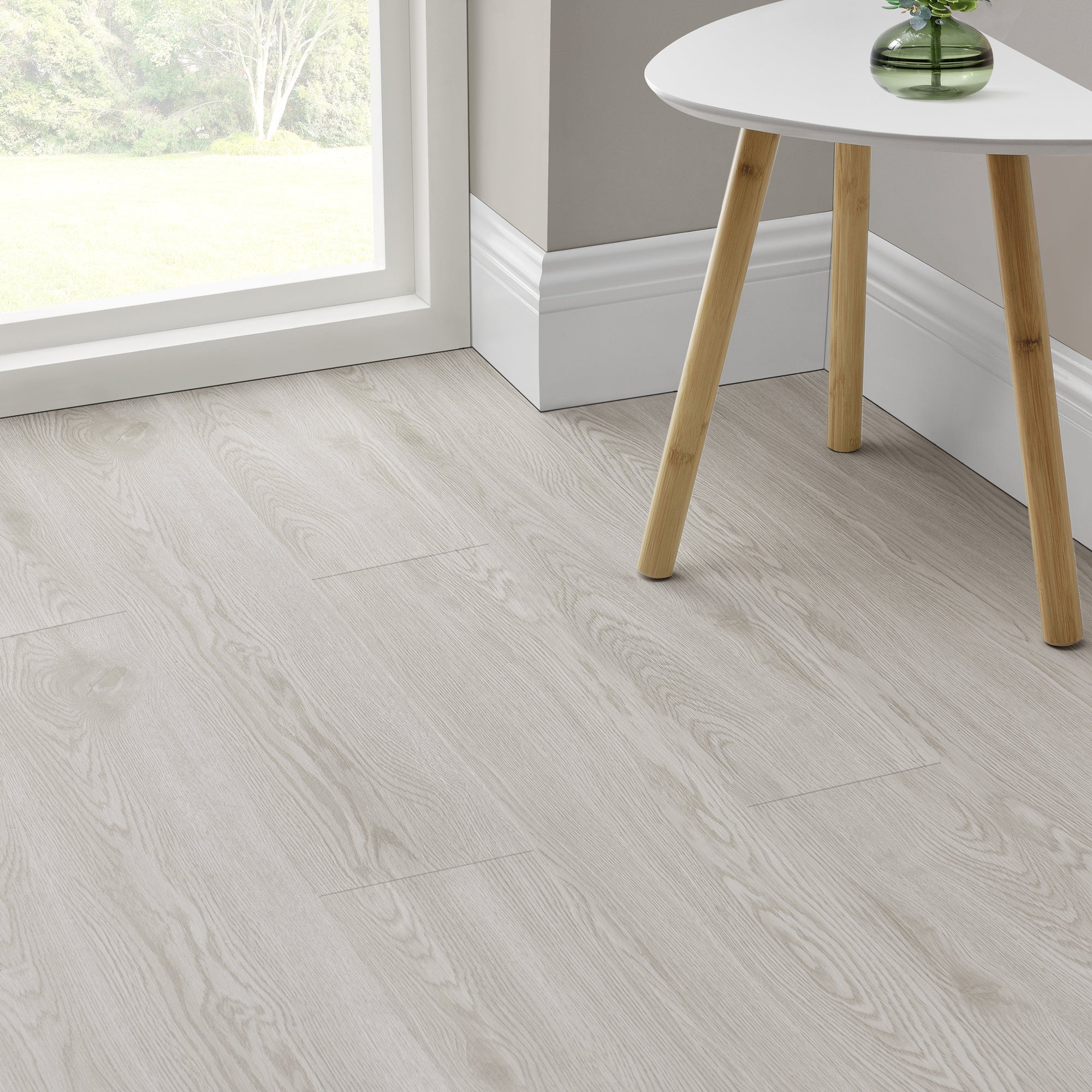 Revêtement de Sol Adhésif Valona PVC Vinyle 28 Pièces 3,92 m² White Oak Chêne Blanchi [neu.holz] - 5