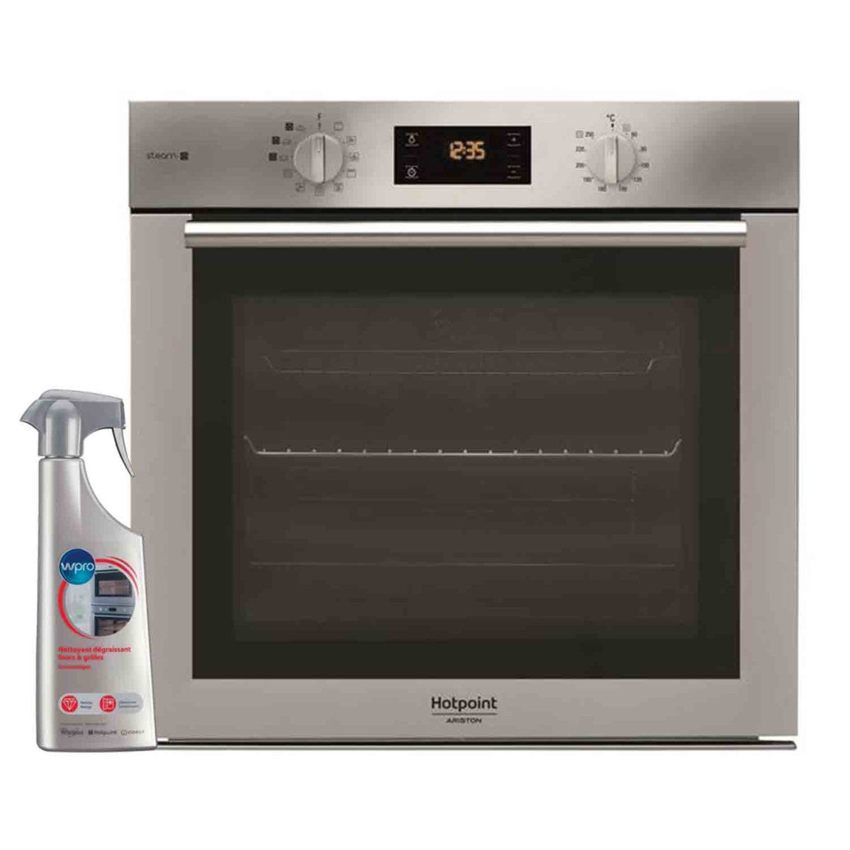 HOTPOINT Four Pyrolyse Encastrable Inox 71L Multifonction Porte Froide — free download