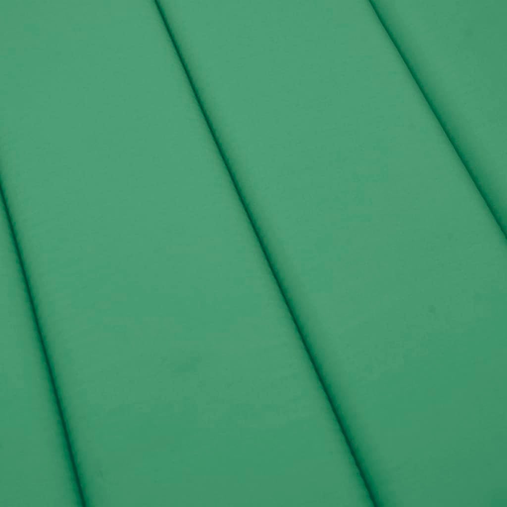 Poduszka na leżak, zielona, 200x60x3 cm, tkanina Oxford vidaXL - 5