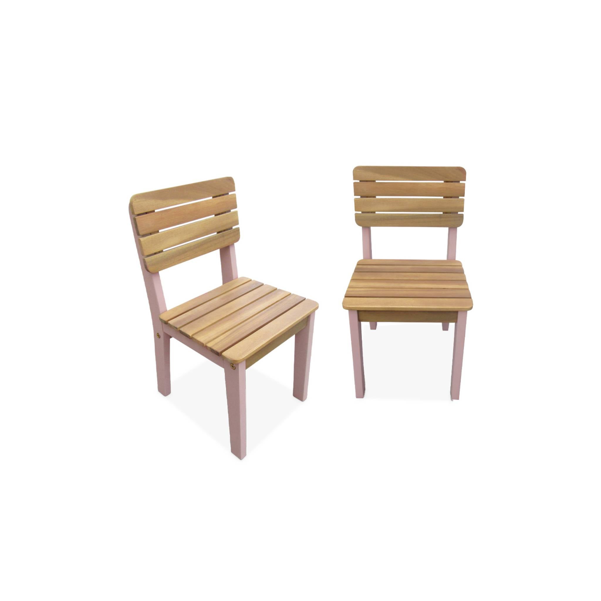 Lot De 2 Chaises Enfants IKEA Mammut - Intérieur/extérieur Blanc - Polypropylène Robuste - Poids Max 5 Kg - 3