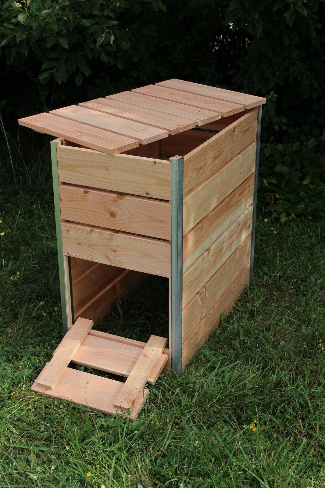 Composteur bois Douglas STEEL 246L - 2