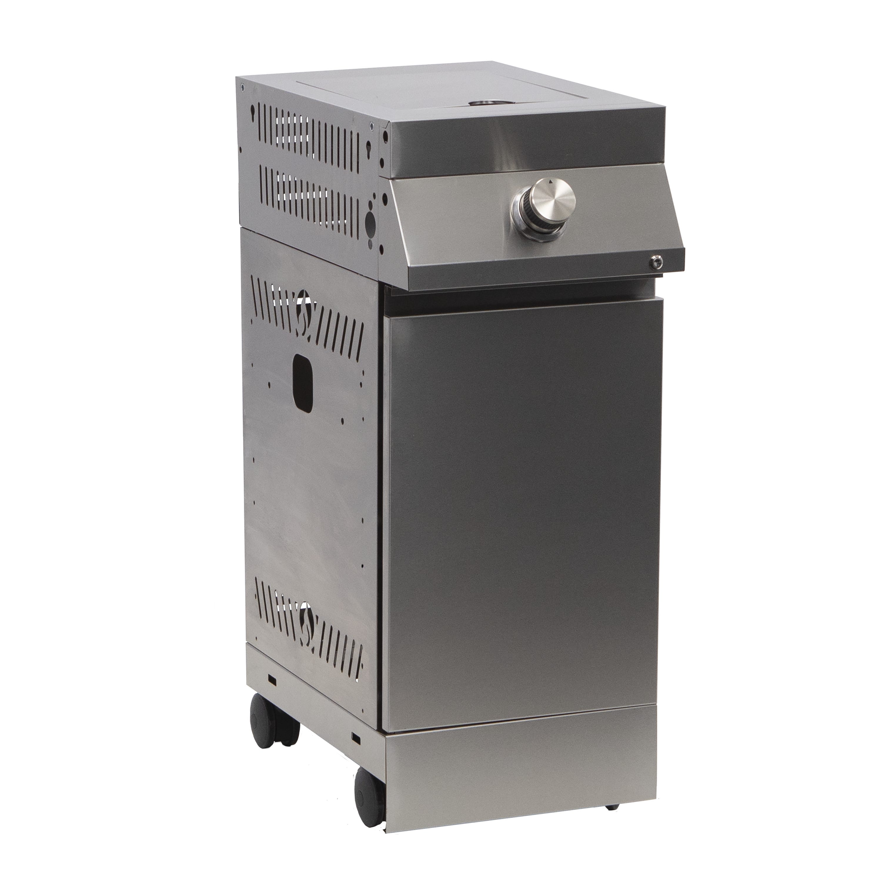 Boczny moduł gazowy NATERIAL Ilo ze stali nierdzewnej 55,3x90x36,7 cm