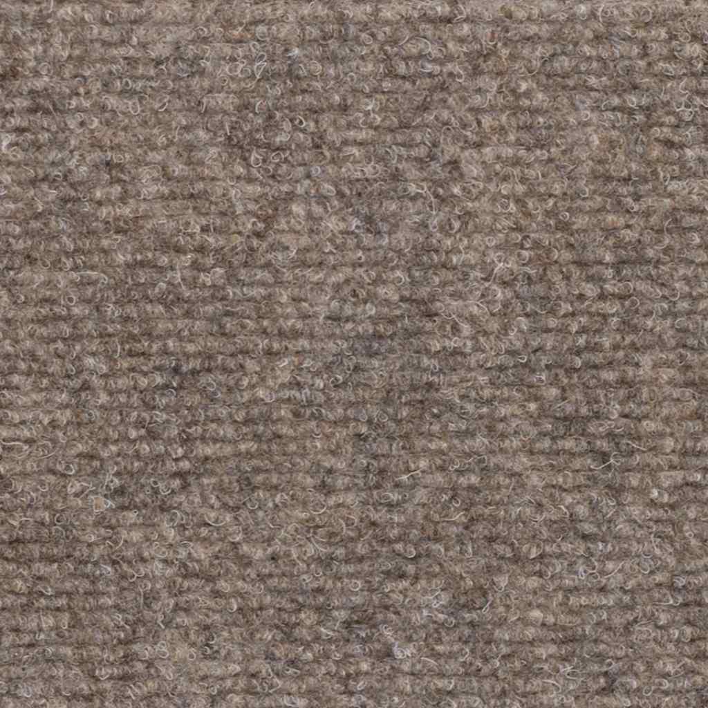 vidaXL Tapis d'escalier autocollants 20 pièces 56 x 17 x 3 cm Beige Demi-rond - 6