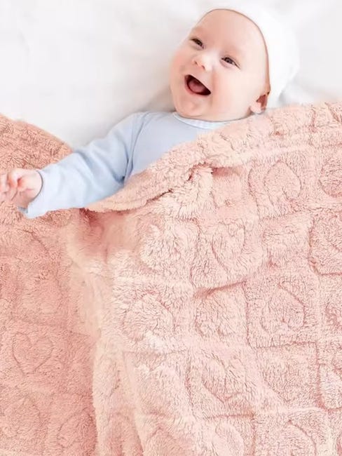 Coperta Super morbida e rosa carina, accogliente coperta in pile di peluche, cop Coperta Super morbida e rosa carina, accogliente coperta in pile di peluche, cop