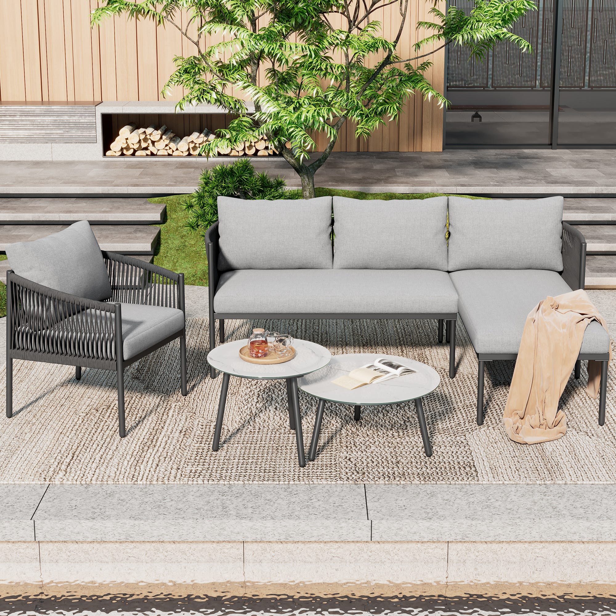 Arredamento Da Giardino Di Lusso Divano Arredo Giardino Di Lusso