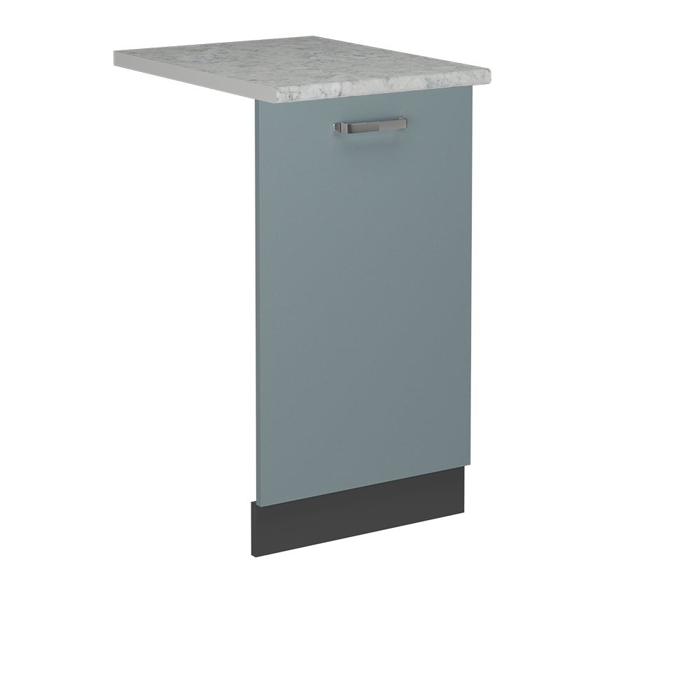 Vicco Panel przedni zmywarki R-Line, Niebiesko-szary, 45 cm , BP Marmur