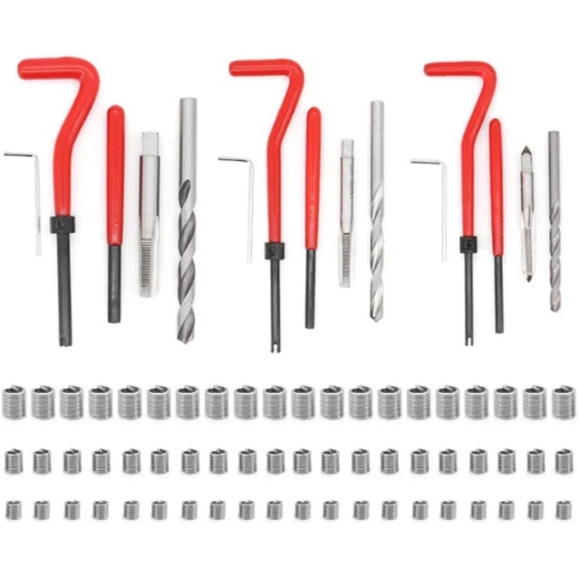 Serie 150 rivetti inserti filettati in alluminio m3 - m12 Fervi 0376/al