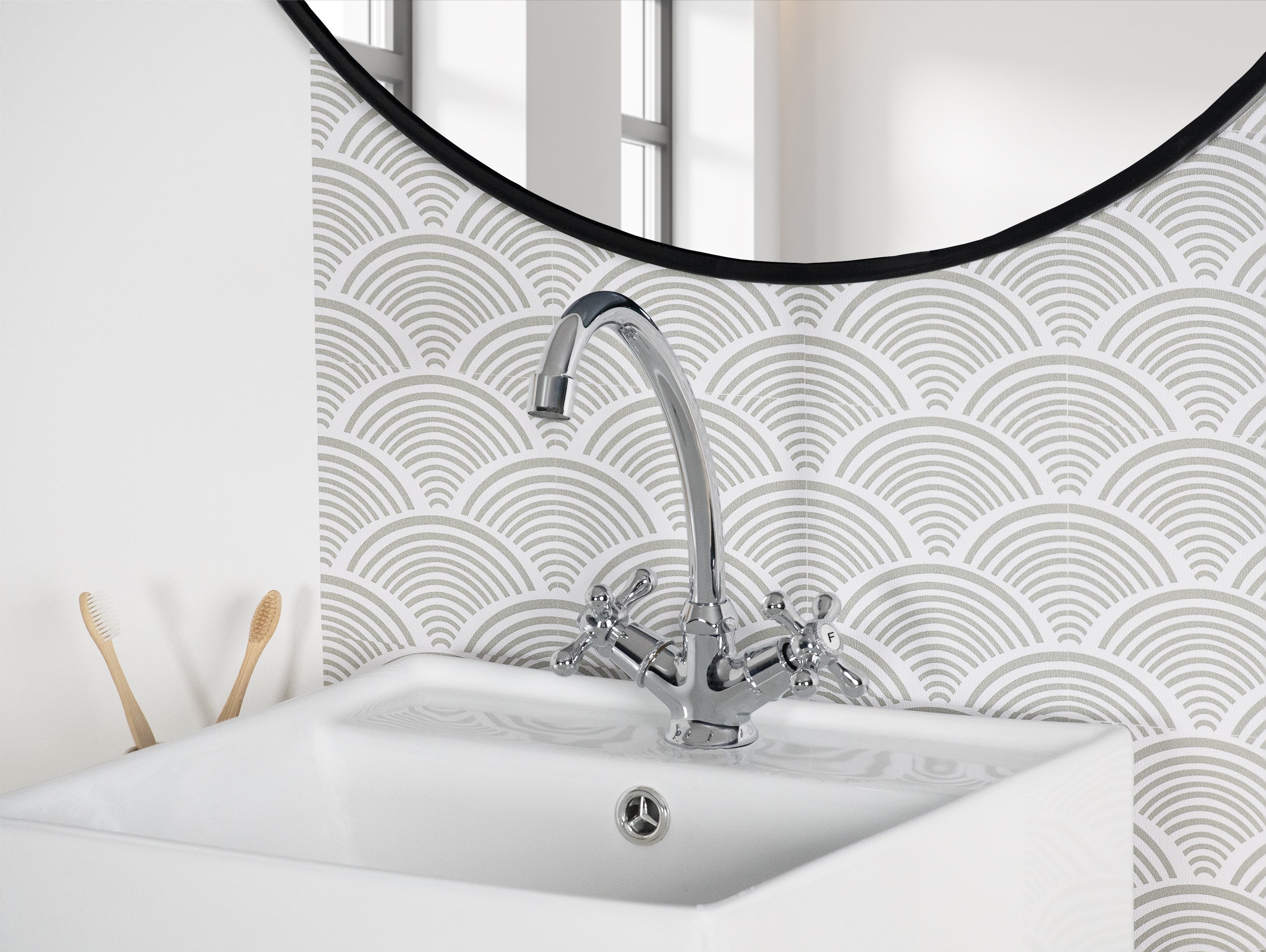 Mélangeur de Lavabo Haut Rétro Chromé FEDLEEN by Eurosanit - 2