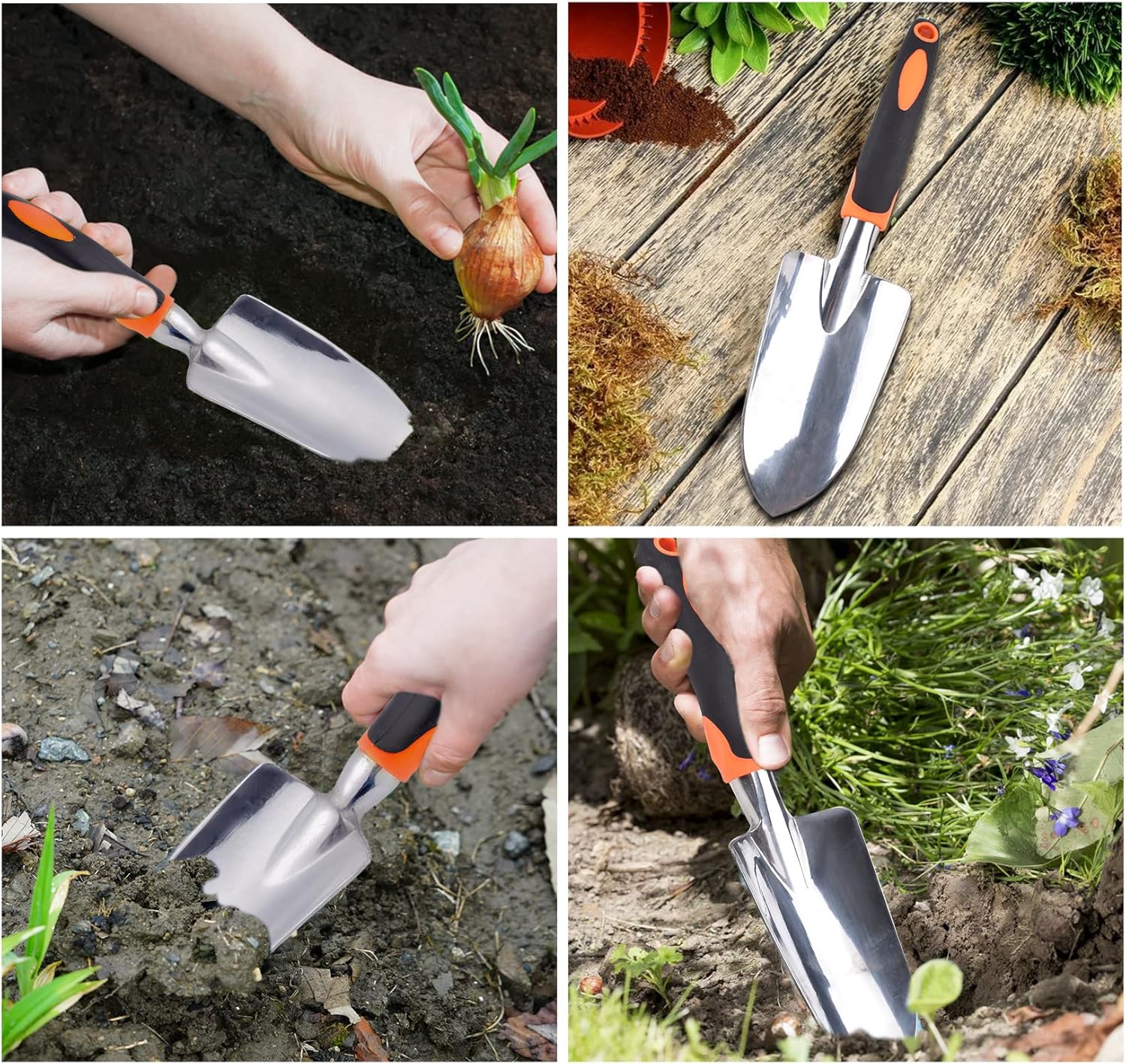 Pałac ogrodowy z aluminium z impugnatura ergonomia z gumy anty-scivolo - 5