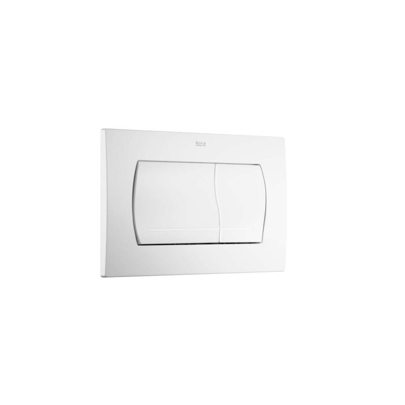 BÂTI SUPPORT ROCA ACTIVE PACK CITERNE ENCASTRÉE ET BOUTON BLANC BRILLANT AVEC LE TOILETTE SUSPENDU ROUND SMART 52CM TOR 3 AVEC SIÈGE FIN - 3