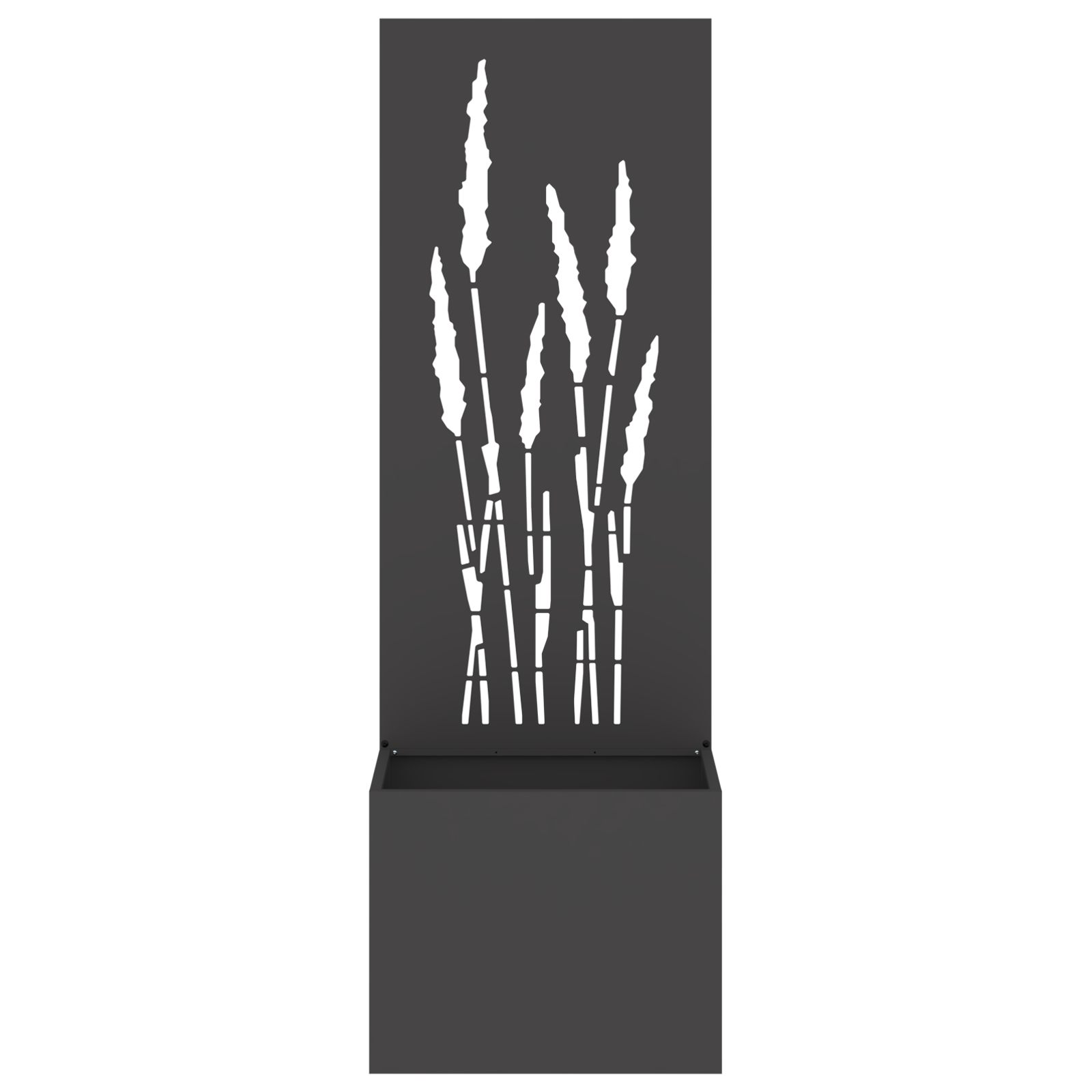Écran de confidentialité de jardin Fretwork Noir 50 x 140 cm vidaXL - 5
