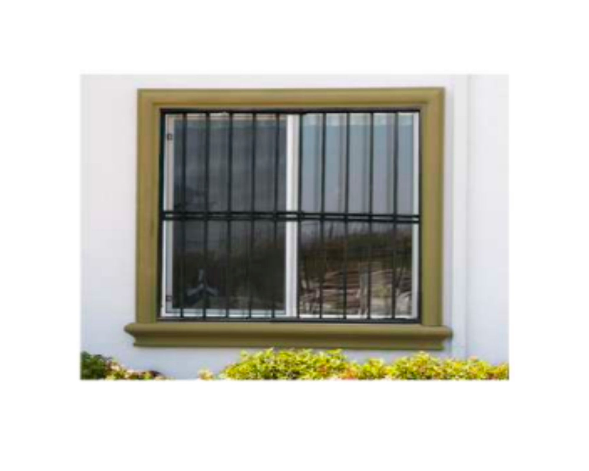 Grille de défense réglable pour fenêtre (largeur et hauteur) de 95x95 cm à 165x165cm noir - 2