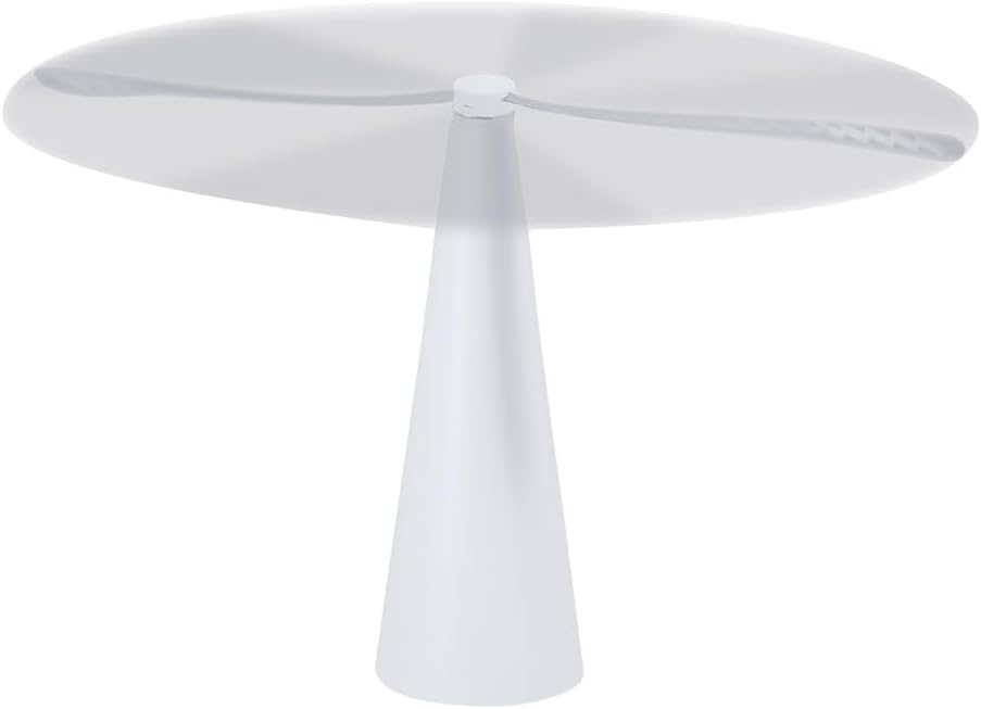 Ventilateur de table anti-insectes alimenté par USB pour fêtes, restaurants et pique-niques, lot de 2 (blanc) - 3