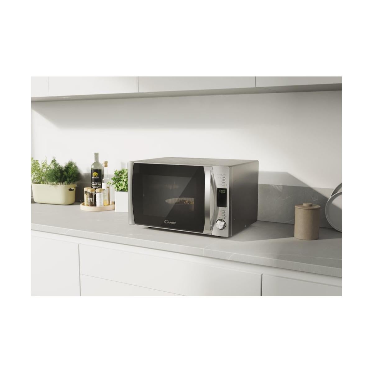 Four à micro-ondes Candy COOKinApp CMXG 30DS à surface plane avec gril 30 L 900 W Acier inoxydable - 3