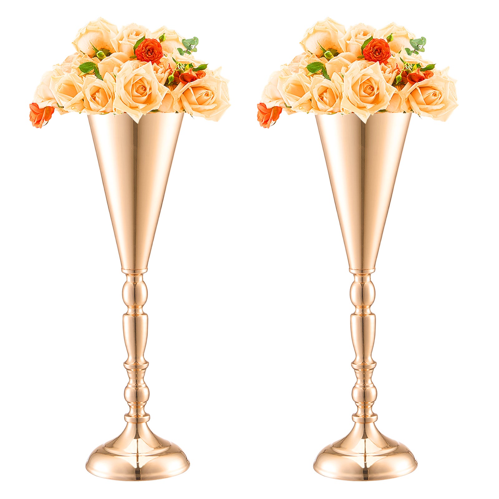 Petit Vase Bouton Iris Par Michael Wainwright – Céramique Or 3 Pouces