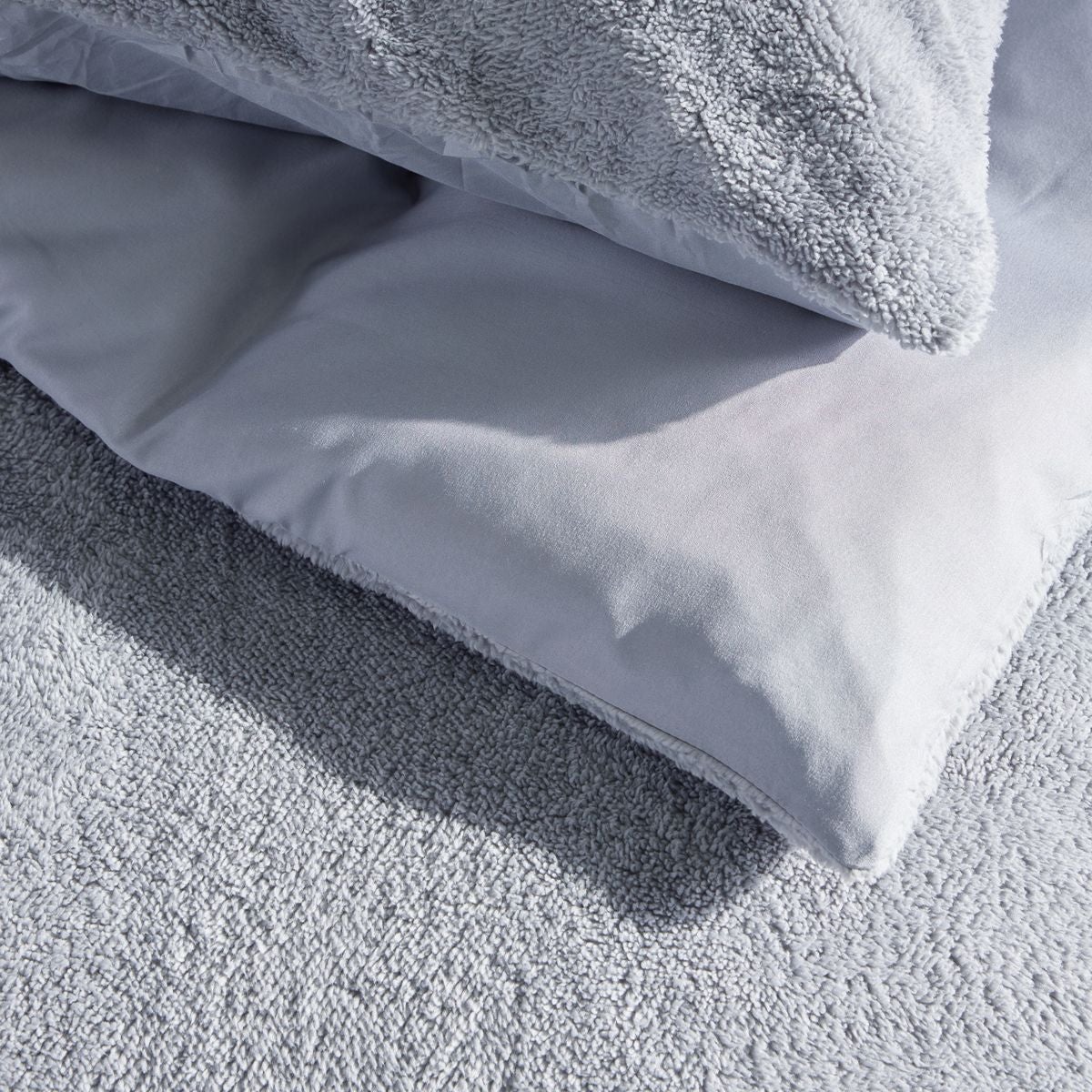 Parure de lit polaire teddy BIEN AU CHAUD - 2