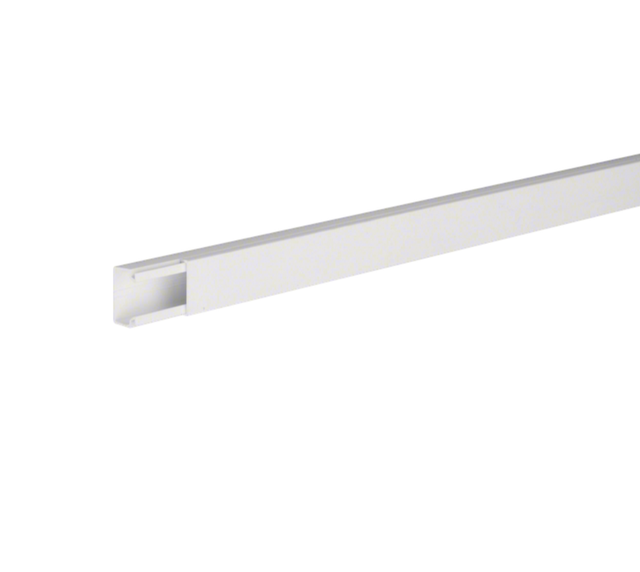 Goulotte de câbles goulottes électriques PVC 2 m 20x20 mm, tehalit.LF, blanc