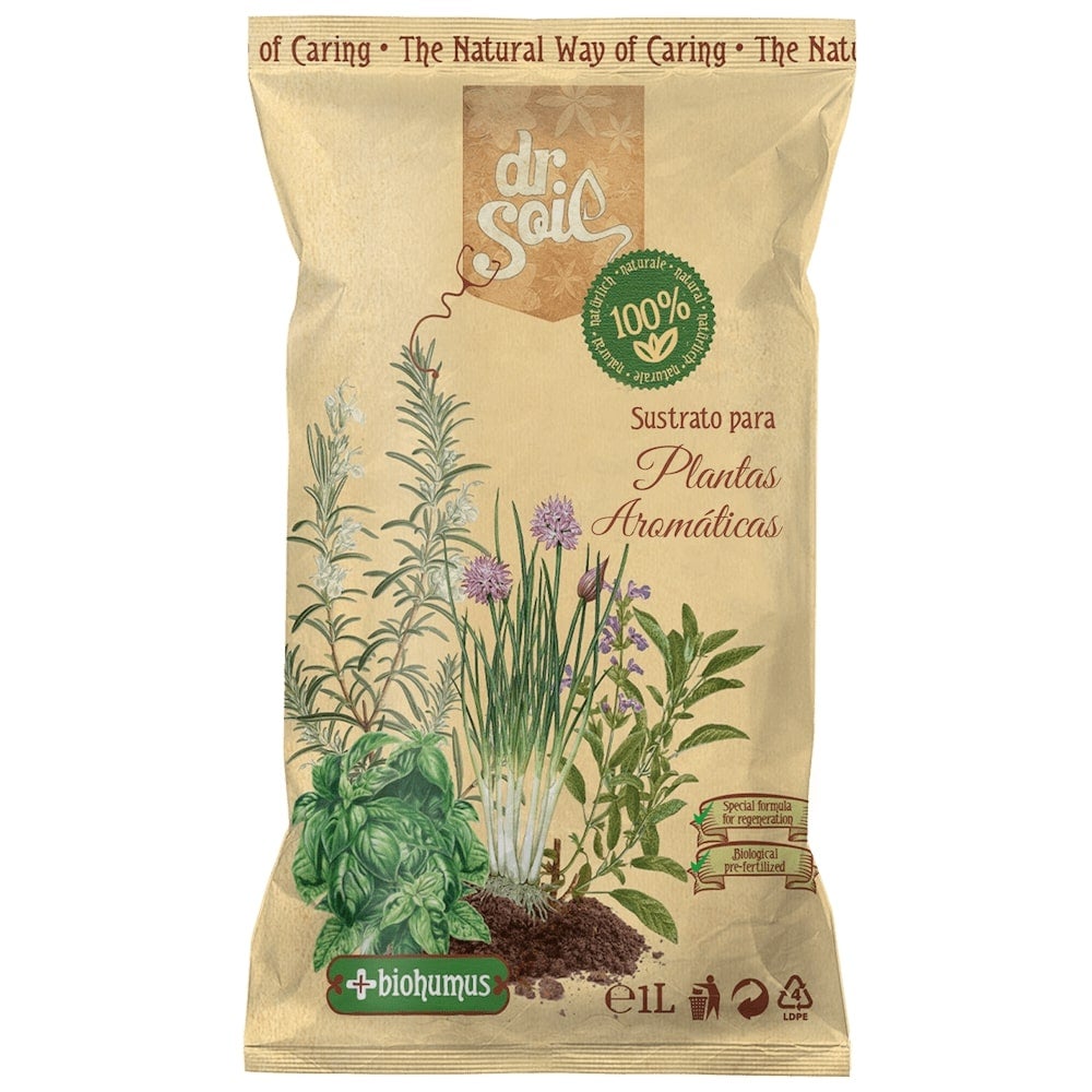Dr. Soil Terreau pour plantes aromatiques 1l - 8