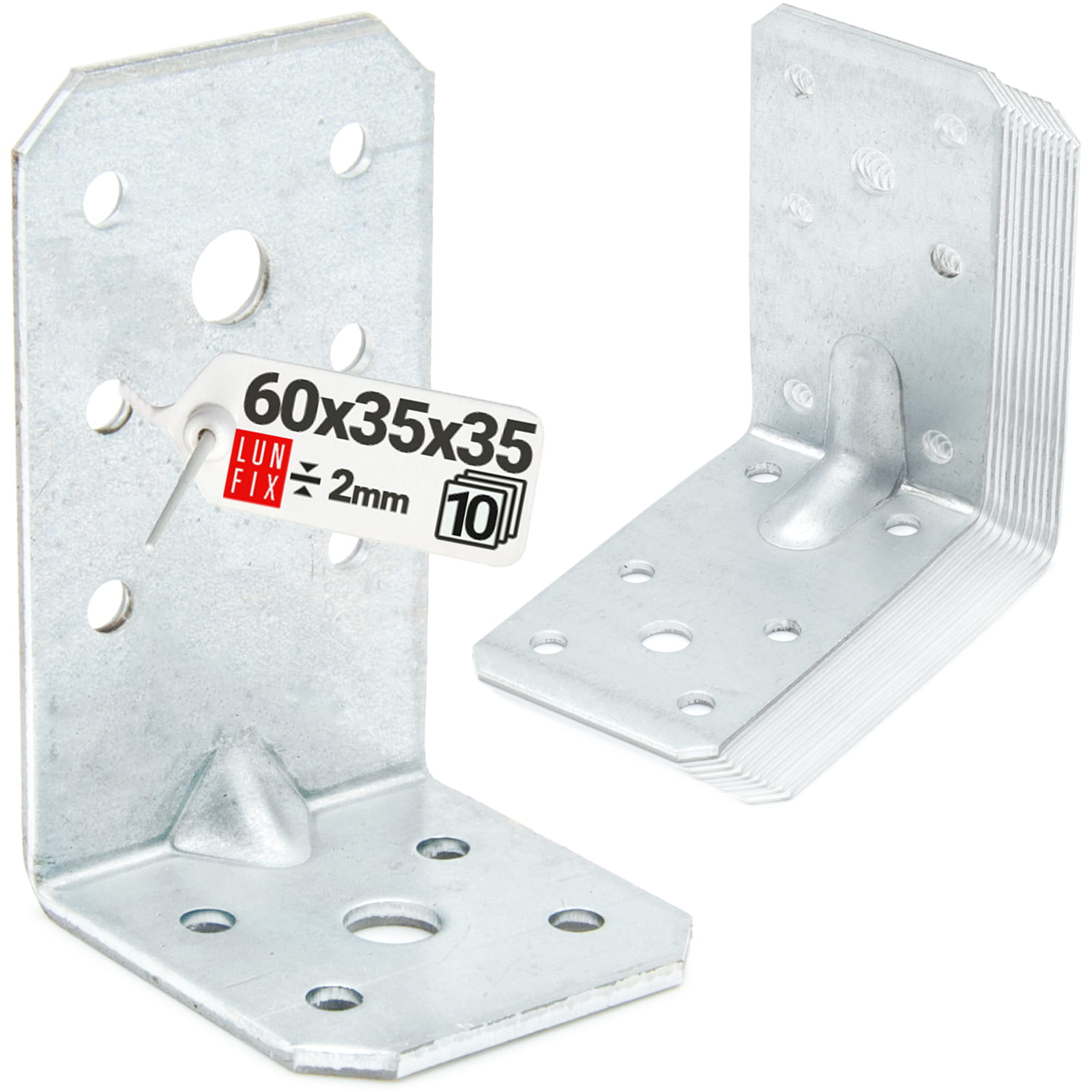 Kątownik ciesielski 60x35x35x2 10szt.