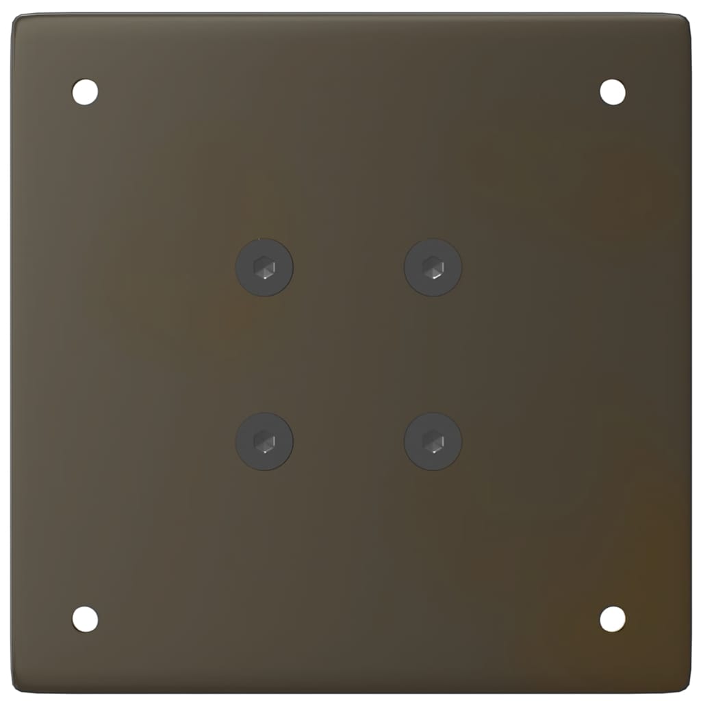 Pernas para mesa de centro 4 peças aço natural 72-74 cm - COMFORTXL - 7