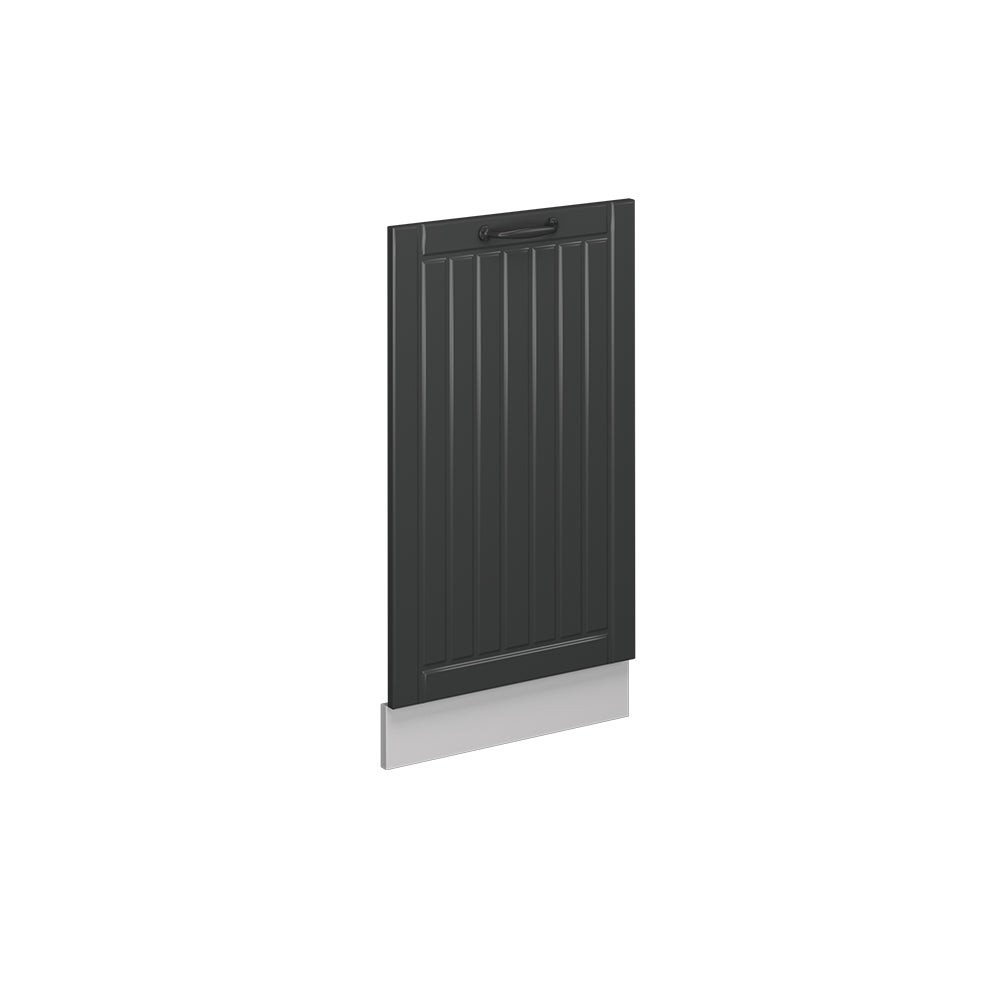 Vicco Panel przedni zmywarki Fame-Line, Antracytowy domek wiejski, 45 cm bez blatu roboczego