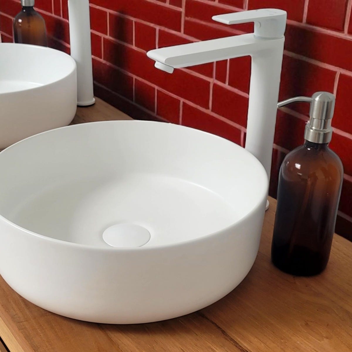 ROBINET DE LAVABO BLANC S-1142 ROBINET DE LAVABO BLANC S-1142