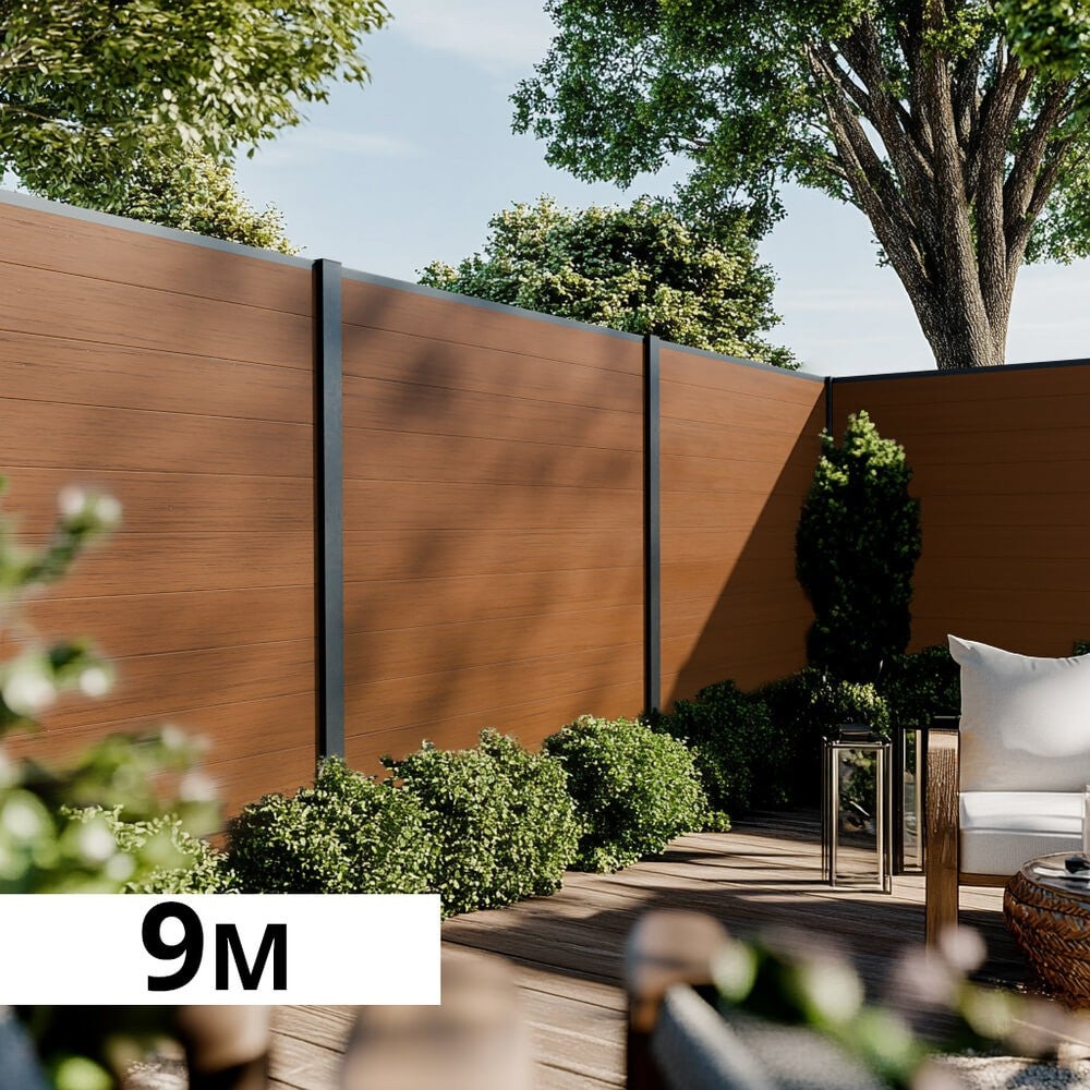 Blocco Recinzione Muratura Misto Setole Pure Legno 140 X 40