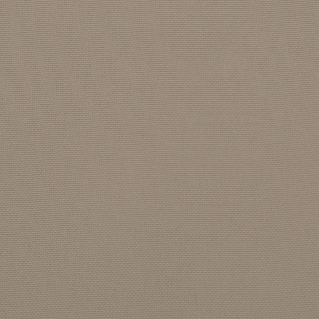 Poduszki na krzesła ogrodowe, 6 szt., taupe, 120x50x3 cm vidaXL - 9